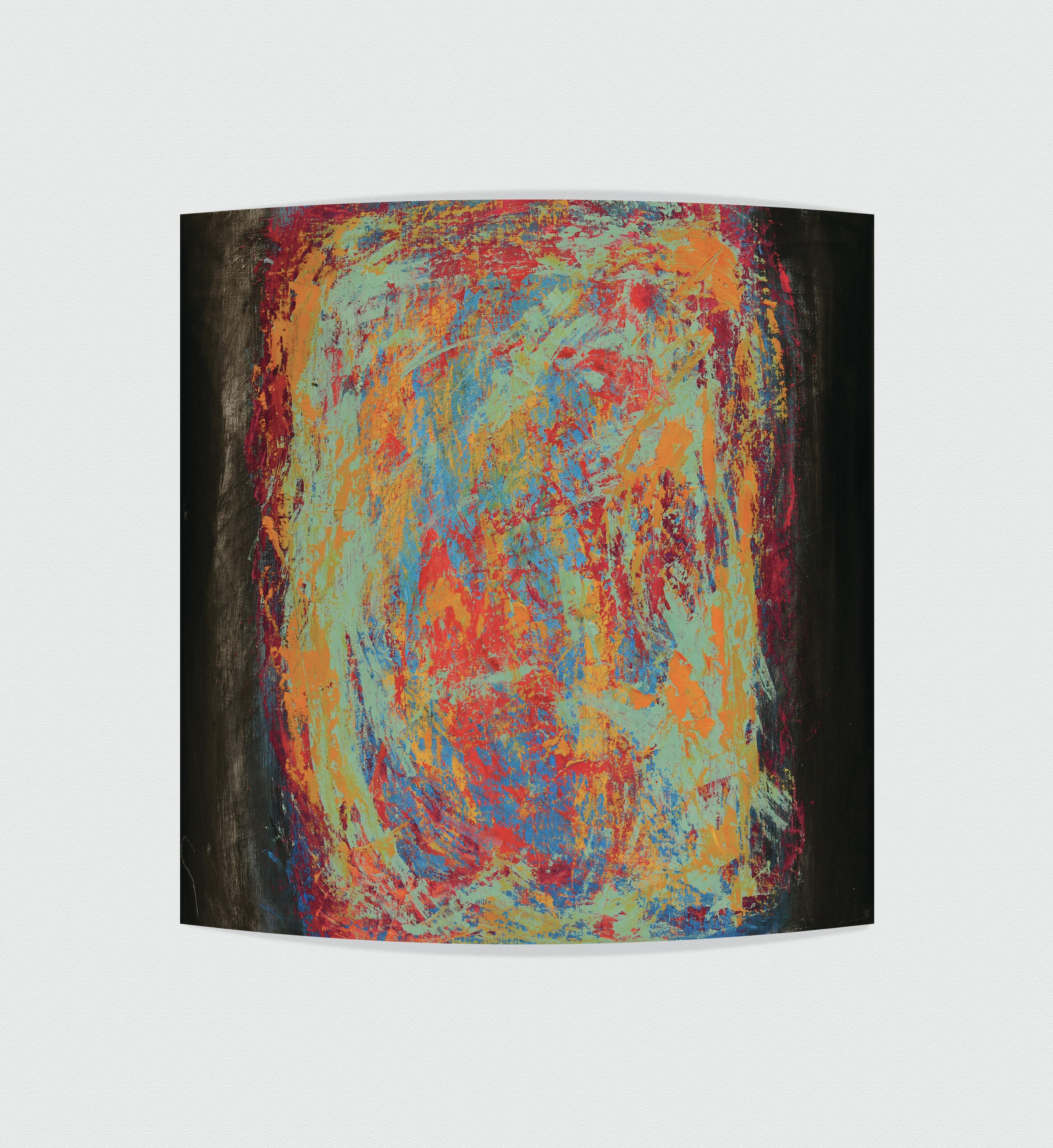 Multicoloured, 2009, Oil on canvas, 55 x 55 cm