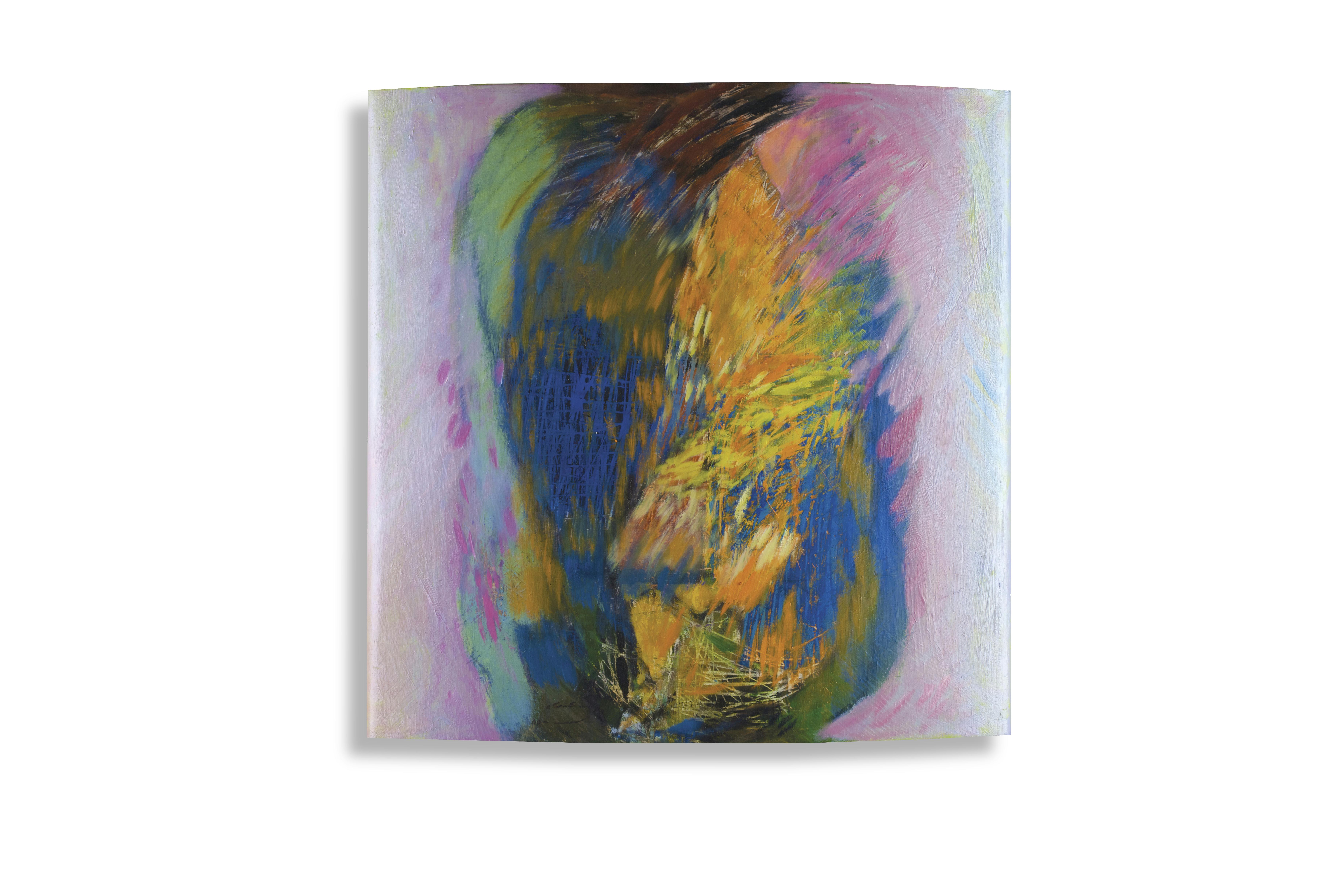 Fusion of hues I, 2006, 55 cm, Oil on canvas, copy