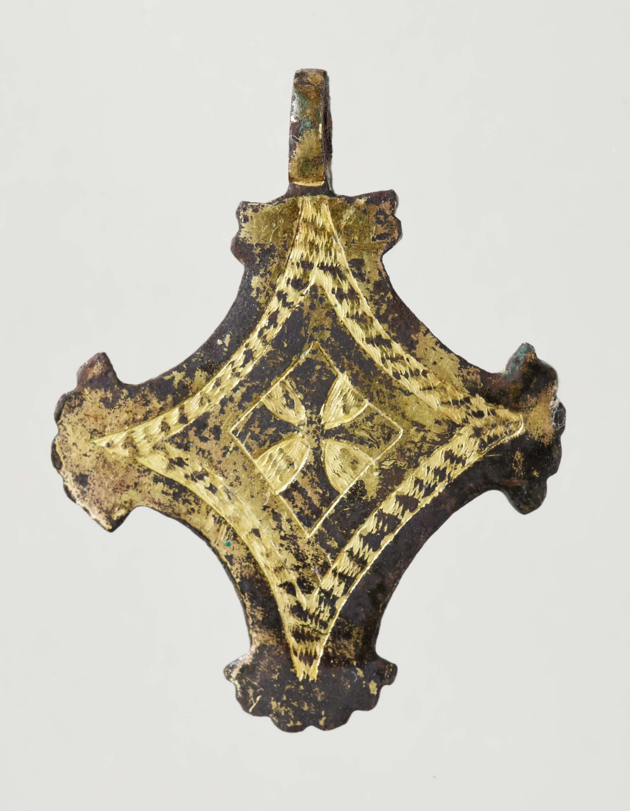 Anhänger aus Buntmetall, Burg Schalun © Archäologie, Amt für Kultur FL