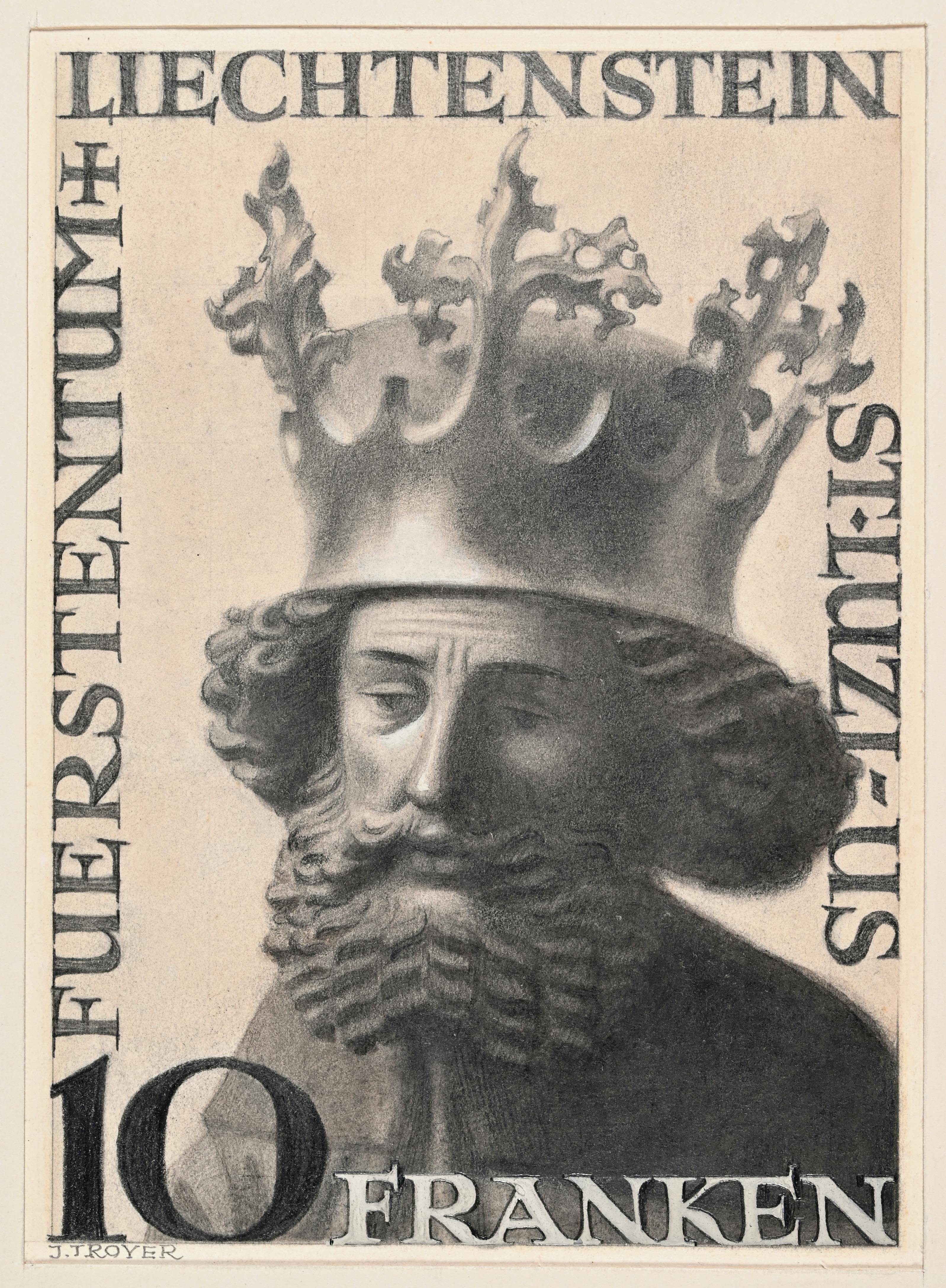 Johannes Troyer «St. Luzius. Schutzpatron des Landes» aus der Serie «St. Luzius».