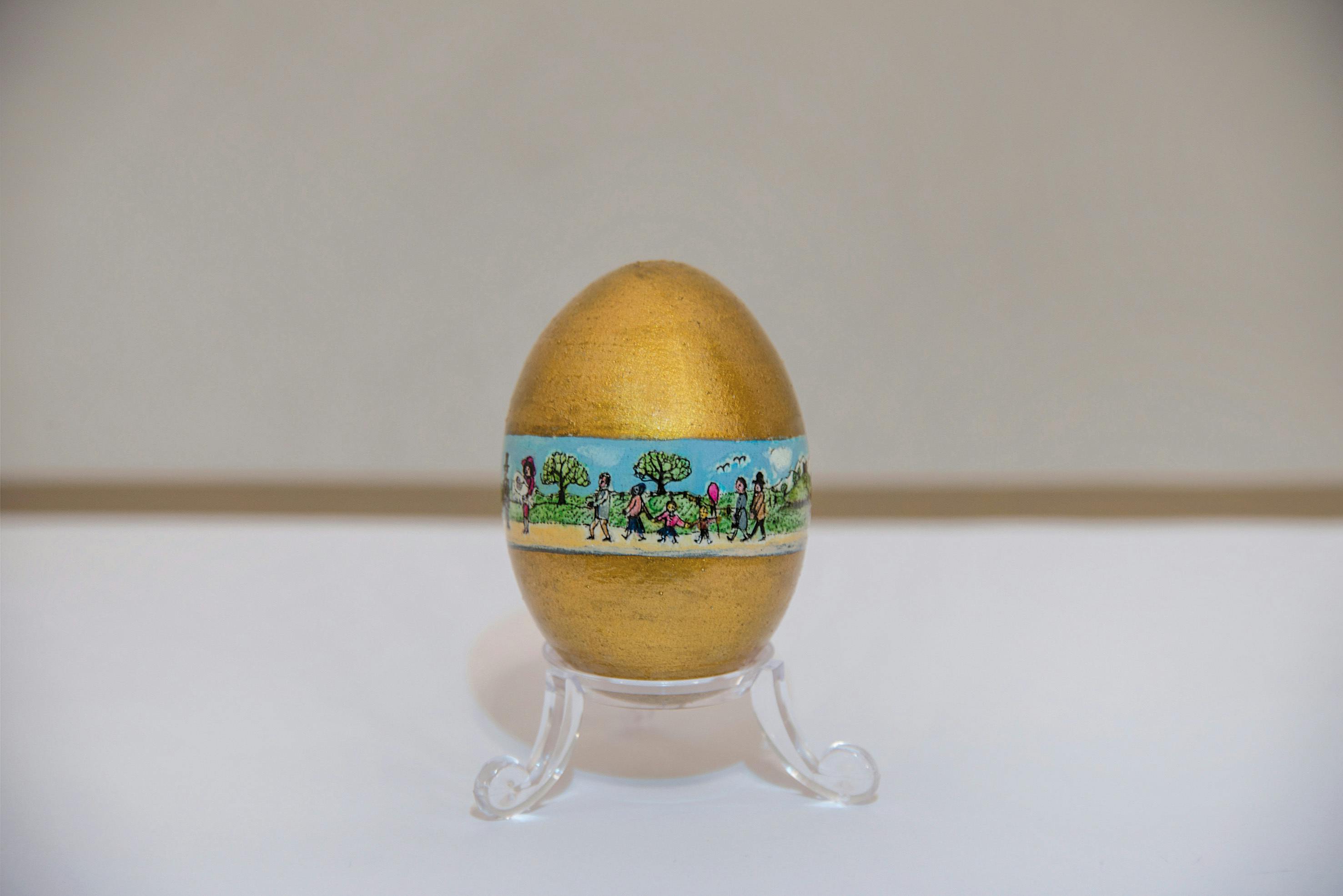 Einmal um die Welt - Ostereierpräsentation 2020