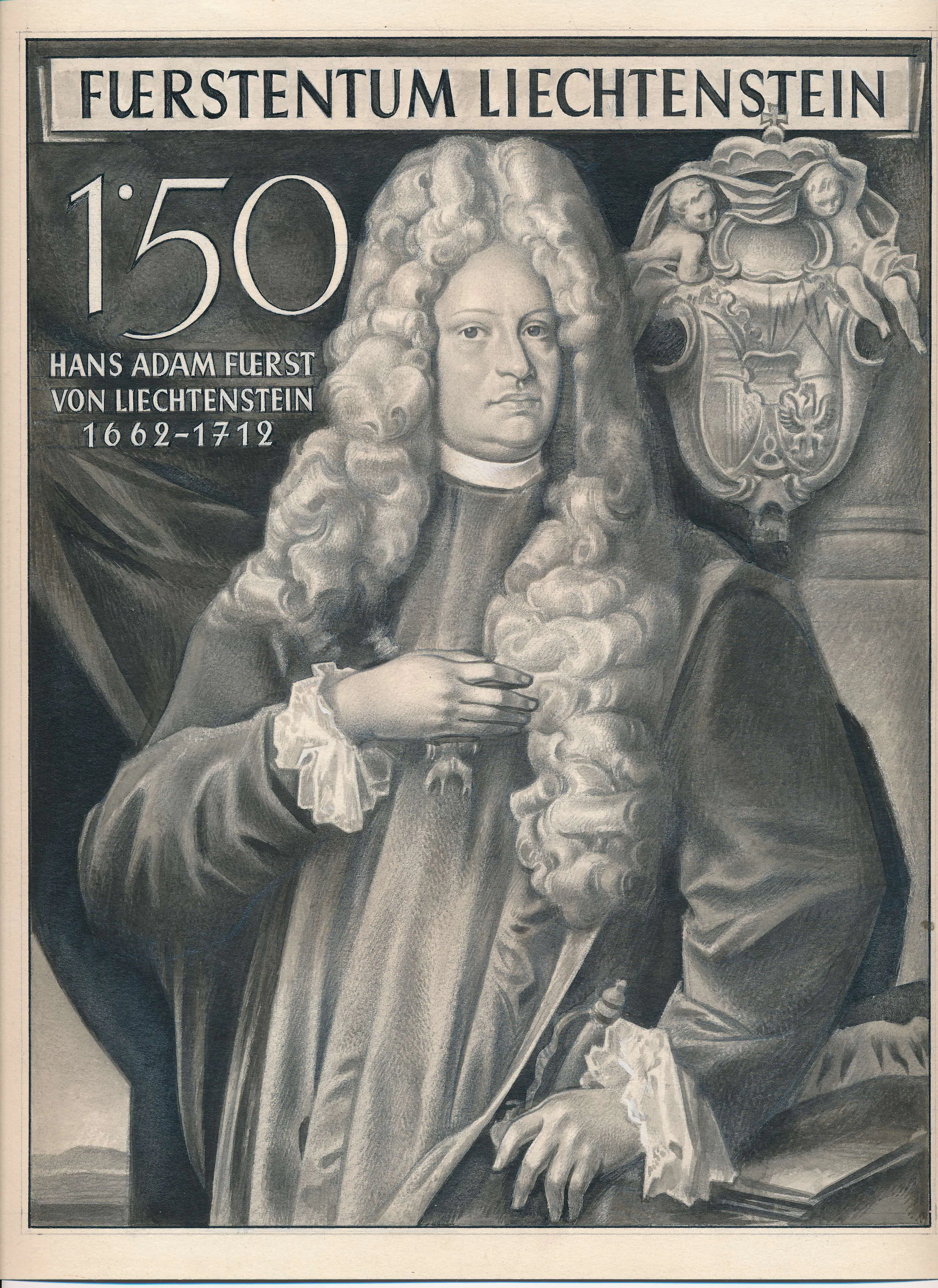 «Fürst Johann Adam I. (1662-1712, regierte ab 1699)».