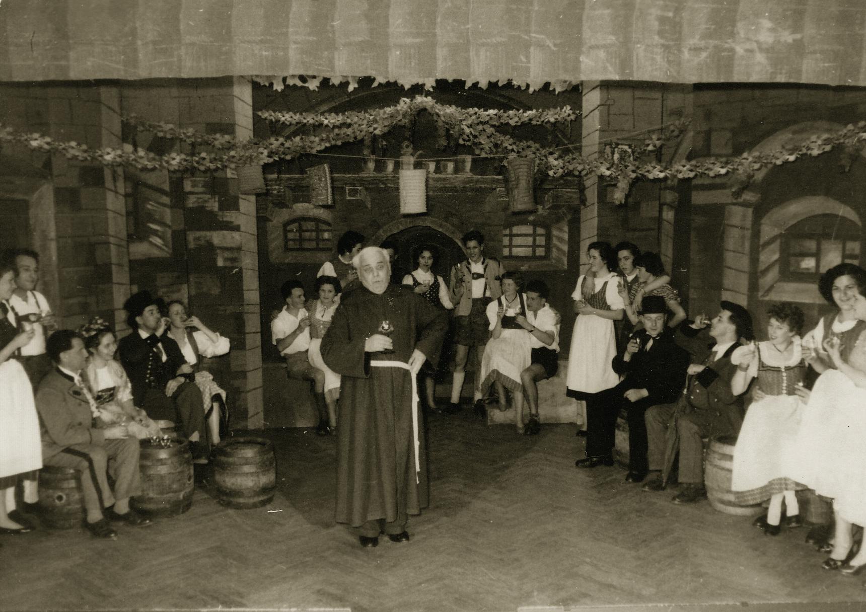 «Die goldene Mühle», 1955, Operettenbühne Vaduz (Foto Marlies Strub)