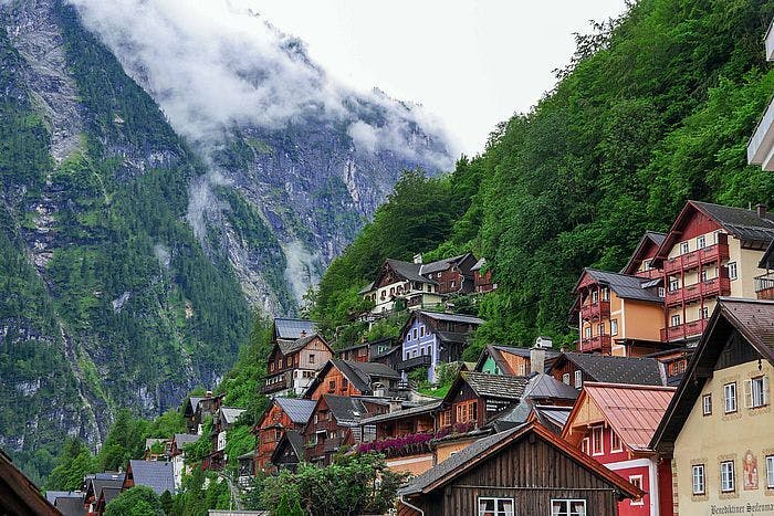 Hallstatt, Austria, 17.07.2020