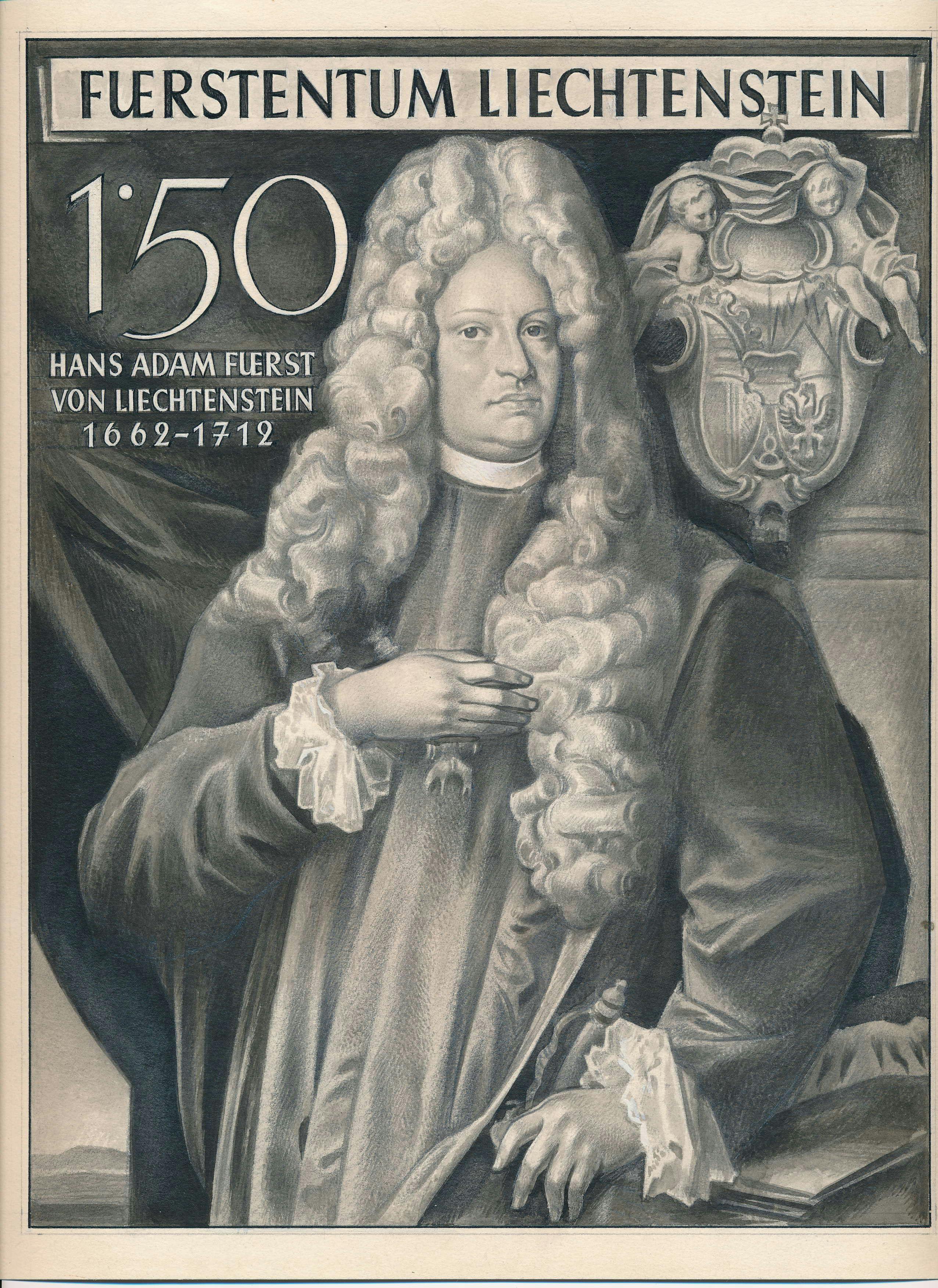 «Fürst Johann Adam I. (1662-1712, regierte ab 1699)».