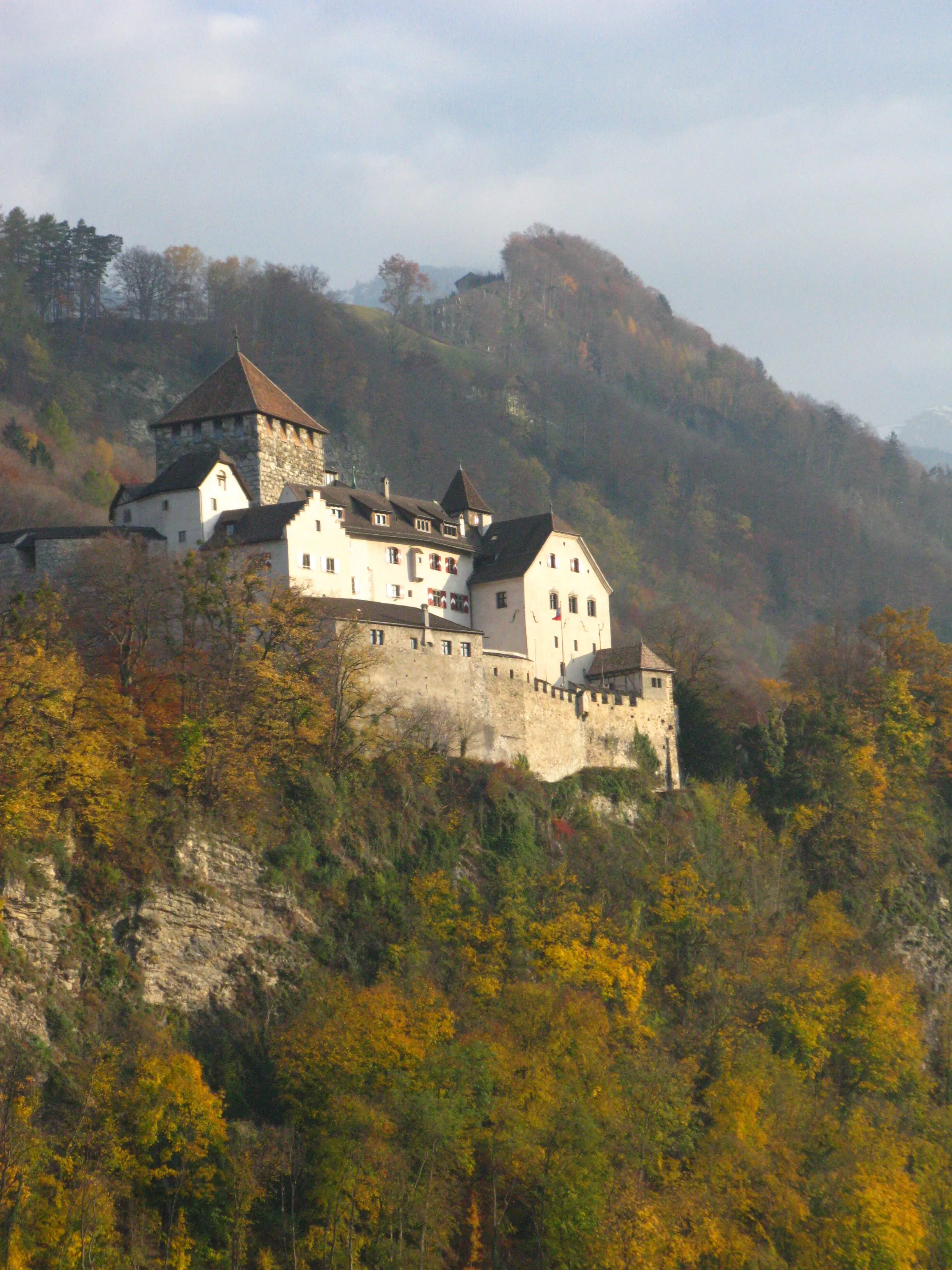 Schloss Vaduz © Archäologie, Amt für Kultur FL