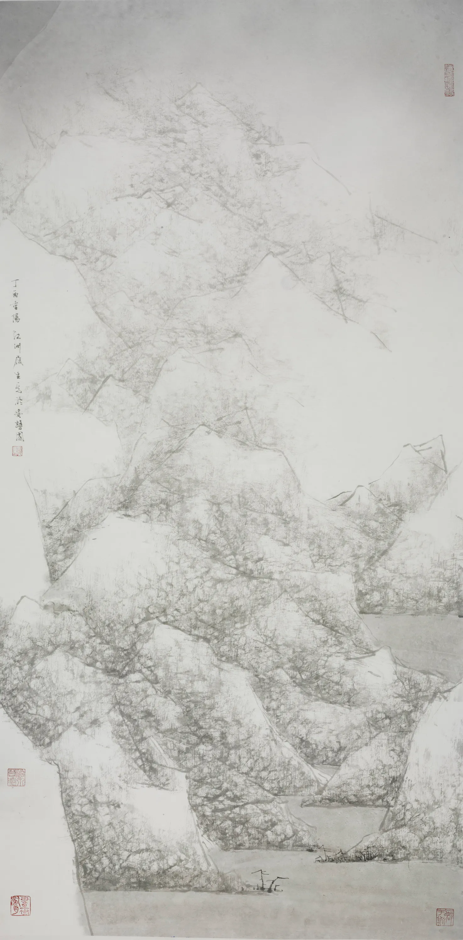 Tuschmalerei Landschaft von Chen Lyusheng