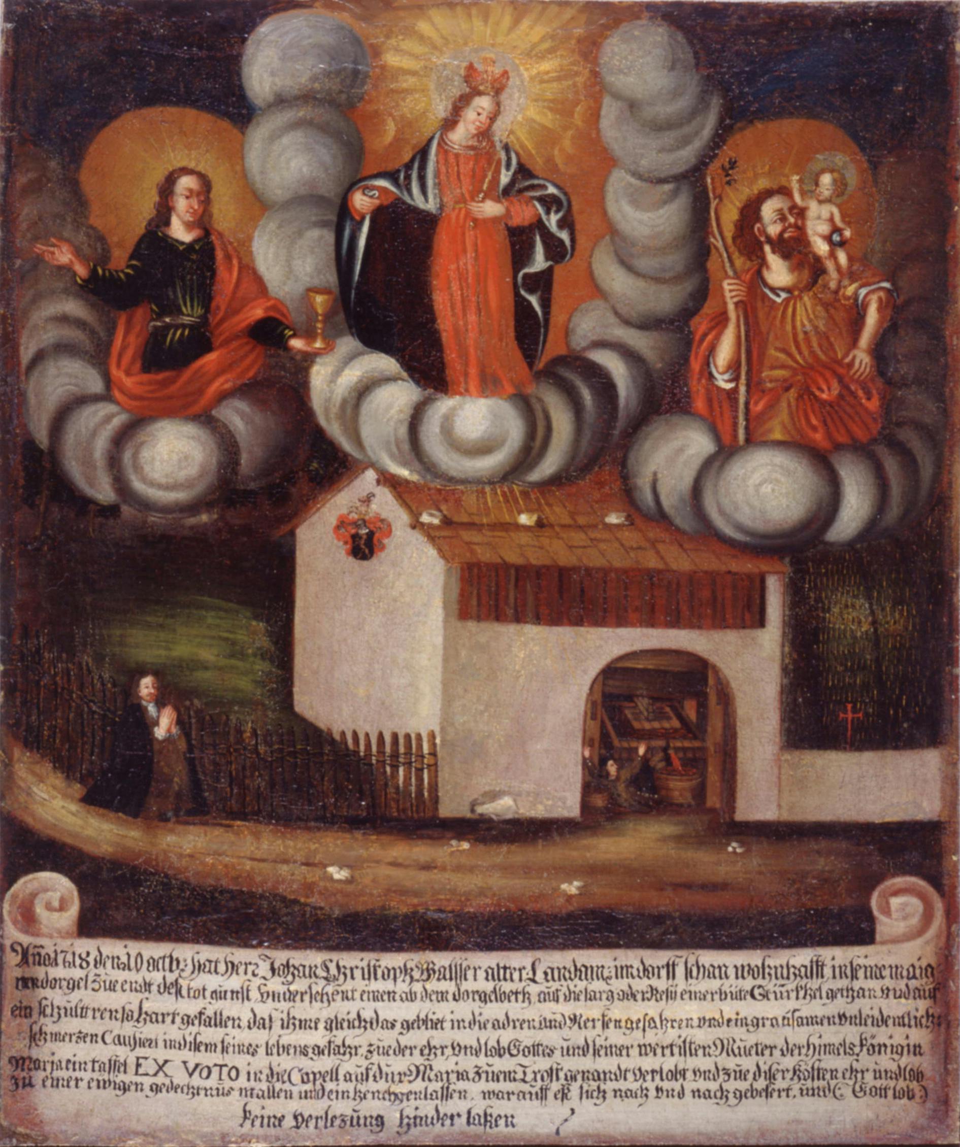 Votivtafel vom Landammann Christoph Walser