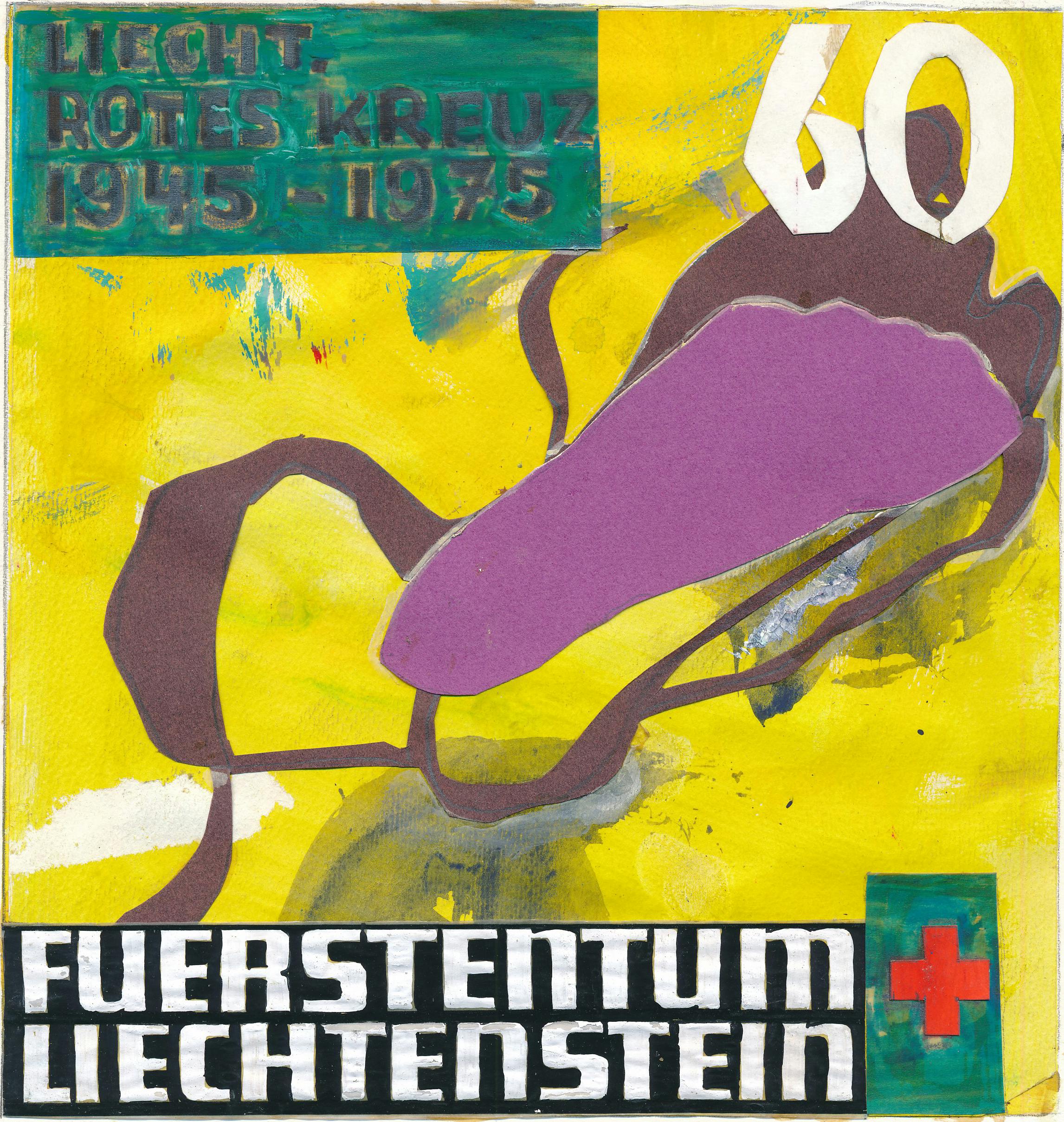«Fussabdruck» aus der Serie «30 Jahre Liechtensteinisches Rotes Kreuz»