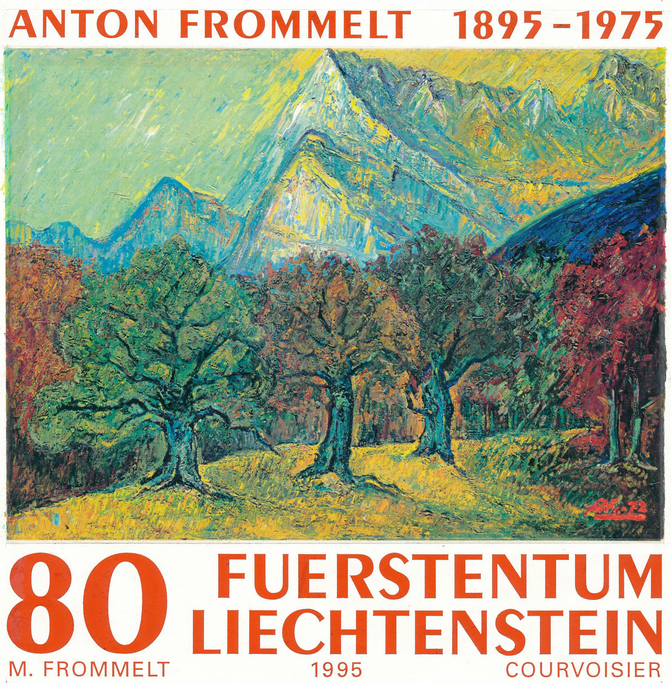 «Drei Eichen (Würznerhorn)» aus der Serie «Maler aus Liechtenstein (III) – Anton Frommelt»