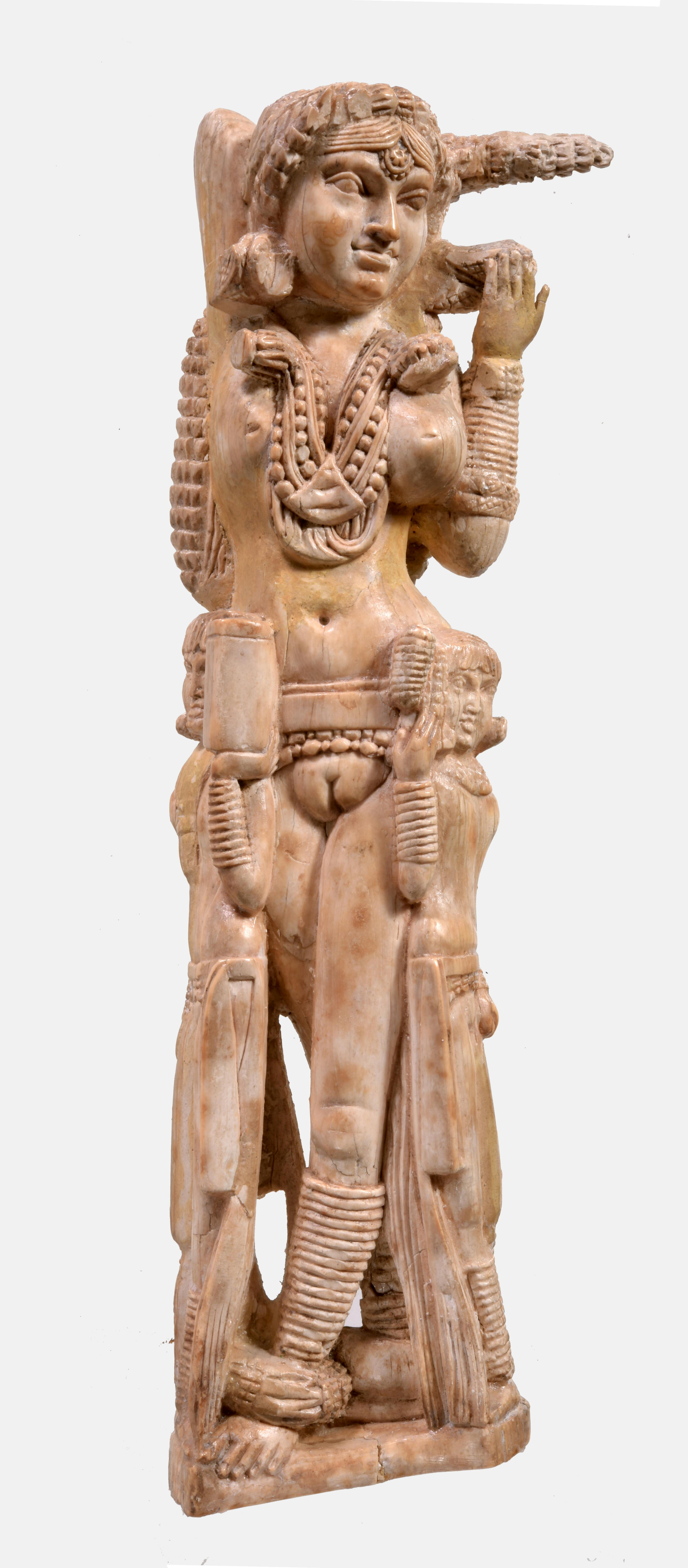 Indische Statuette der Göttin Lakshmi / Statuette of the Goddess Lakshmi