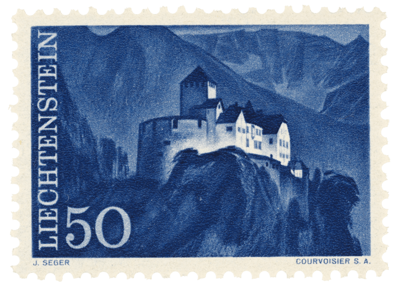 “Vaduz Castle”. Landscapes (I), 1959