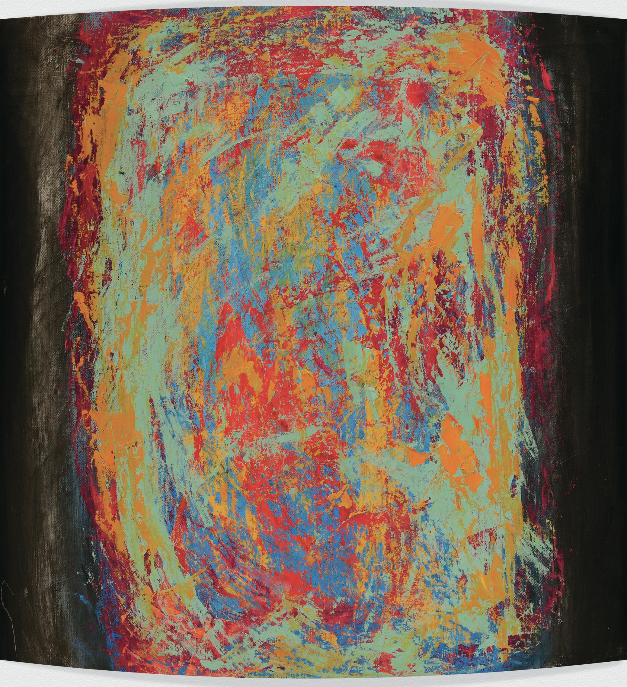 Multicoloured, 2009, Oil on canvas, 55 x 55 cm
