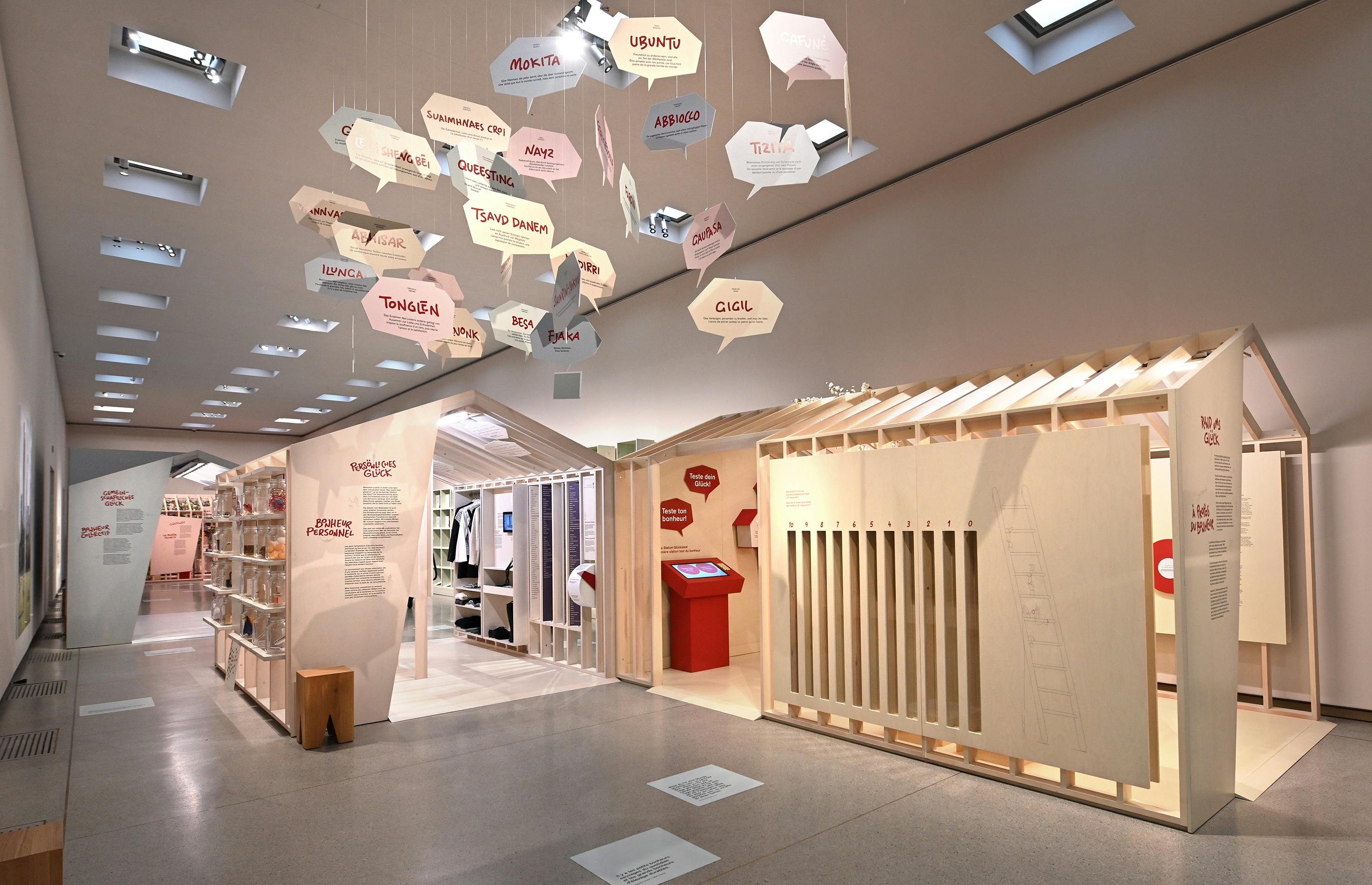 Blick in die Ausstellung 