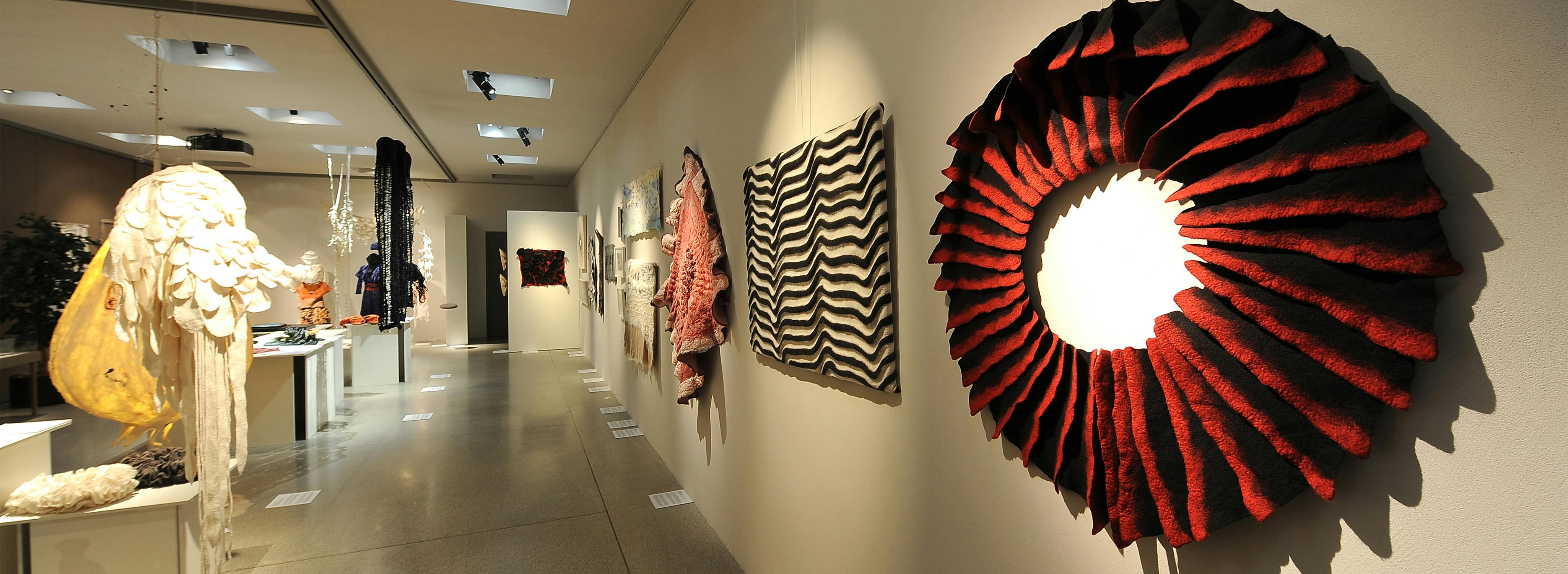 Filz in Bewegung Hintergrund