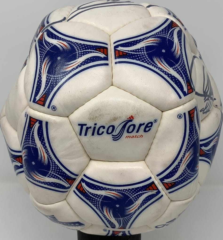 Tricolore Ball from FIFA World Cup France 1998, 1998, Diam. 19,5 cm