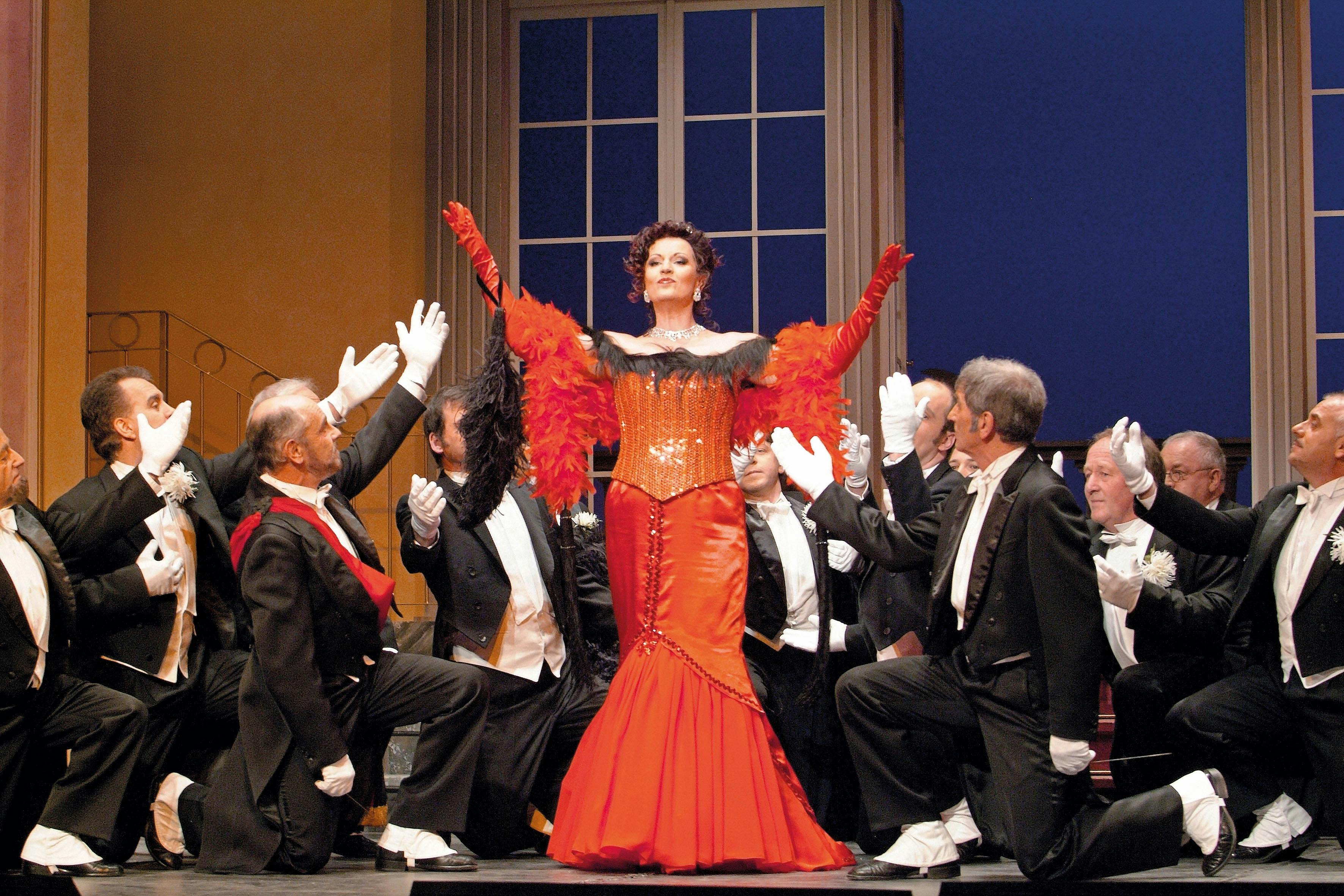 «Die Lustige Witwe», 2006, Operette Balzers (Foto Daniel Ospelt)
