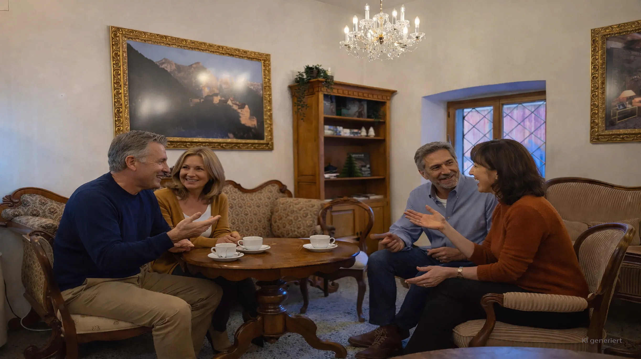 SprachCafé im SchlossCafé